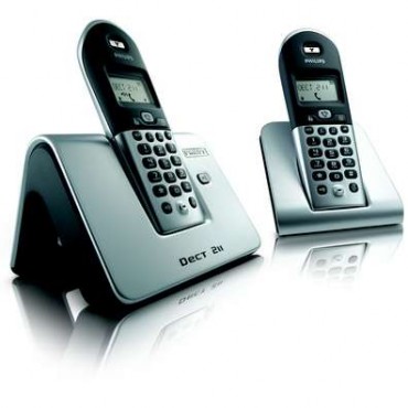 Telefon bezprzewodowy z dodatkow suchawk Philips DECT 2112