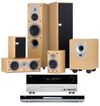 Zestaw kina domowego Harman-Kardon AVR 132 + DVD 27 + BALBOA SYSTEM 5.1