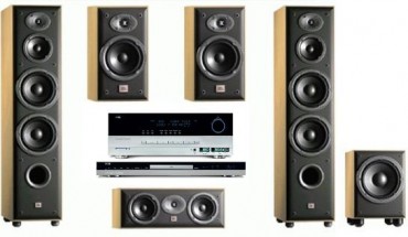 Zestaw kina domowego Harman-Kardon AVR 245 + DVD 27 + NORTHRIDGE Cine Pack