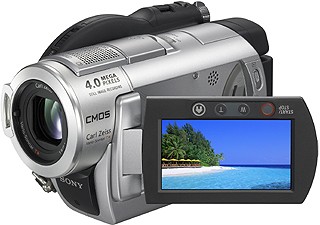 Kamera cyfrowa Sony DCR-DVD406E