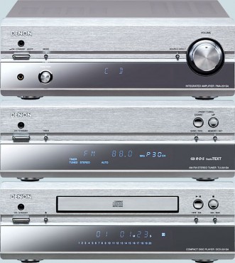 Zestaw hi-fi Denon 201 PMA + TU + DCD