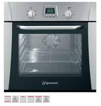 Piekarnik z pyt gazow Mastercook MF6E X + 1841 X