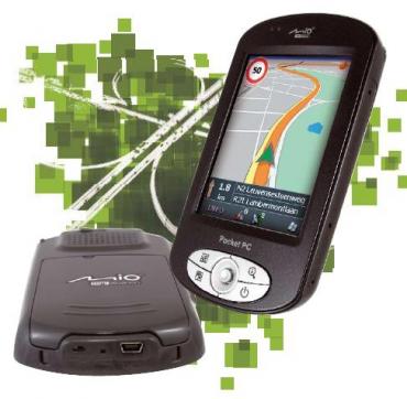 Nawigacja przenona Mio P550 z moduem GPS - Bluetooth i WLAN