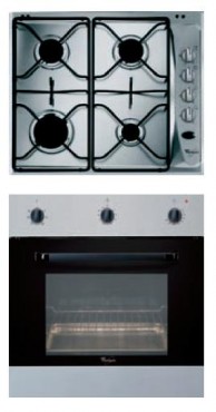 Piekarnik z pyt gazow Whirlpool AKP 144-02 IX + AKM 254 IX