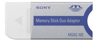 Adapter na karty Memory Stick Duo Sony MSAC-M2N