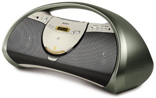 Radiomagnetofon z CD Sony ZS-Y3L