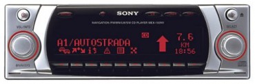 Radioodtwarzacz CD z nawigacj Sony MEX-100NV