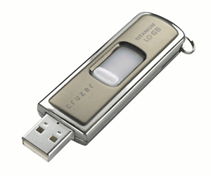 Przenona pami USB SanDisk Cruzer Titanium USB U3 2.0 Hi-speed 2GB