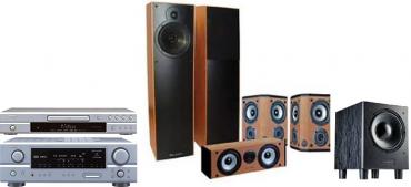 Zestaw kina domowego Denon Kino 1 + crystal 30 WH2 pwr 1740+1508