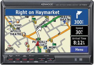 Monitor samochodowy Kenwood LZ-702W