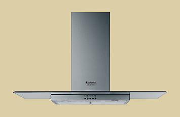 Okap kominowy Hotpoint-Ariston HDM 90 IX