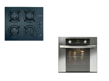 Piekarnik z pyt gazow Mastercook M6E FCX + GC64SI