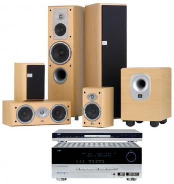 Zestaw kina domowego Harman-Kardon AVR 247 + DVD 27 + BALBOA SYSTEM 5.1