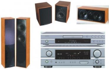 Zestaw kina domowego Denon KINO S Crystal 40 + AVR-1306 + DVD-1740