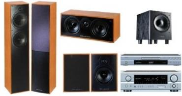 Zestaw kina domowego Denon KINO S Crystal 40 Power + AVR-1306 + DVD-1740