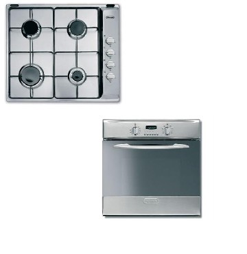 Piekarnik z pyt gazow DeLonghi SMA 8 XL + PGL 64 XL