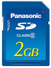 Karta pamici Panasonic RP-SDM02G