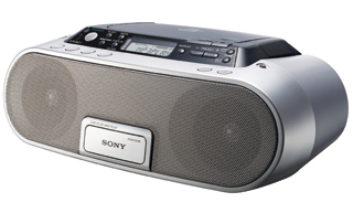 Radiomagnetofon z CD Sony ZSPS20CP