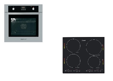 Piekarnik z pyt indukcyjn Mastercook MF-770 CX + IDE64L S