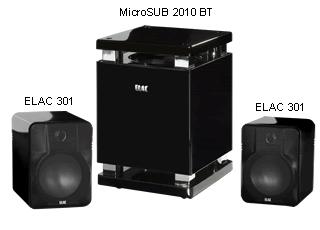 Zestaw gonikw Elac Micromagic 2.1 BT