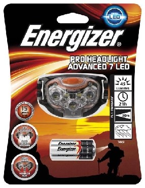 Latarka Energizer Pro Advanced Headlight 7LED 3AAA