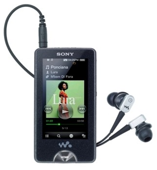 Przenony odtwarzacz mp3 Sony NWZ-X1050