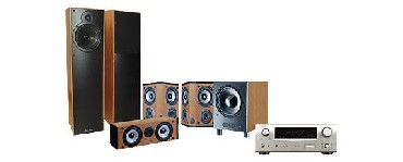 Zestaw kina domowego Denon AVR-1509 + Crystal 30 WH2