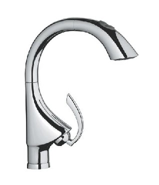 Bateria stojca z wycigan wylewk Grohe K4 33.782.000 chrom