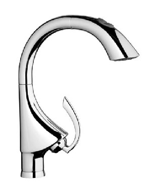 Bateria zlewozmywakowa stojca Grohe K4 33.782.SD0 stal szlachetna