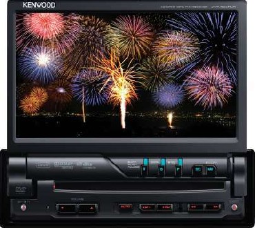 Radioodtwarzacz DVD z monitorem Kenwood KVT-524DVD