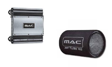 Wzmacniacz samochodowy Mac Audio MPX 2000+MP TUBE 30