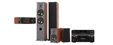 Zestaw kina domowego Denon AVR-1610 + DBP-1610 + Concept 6