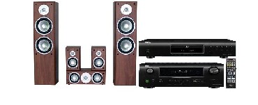 Zestaw kina domowego Denon AVR-1610 + DBP-1610 + Eltax