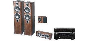 Zestaw kina domowego Denon AVR-1610 + DBP-1610 + Verdus 250