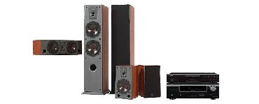 Zestaw kina domowego Denon AVR-1610 + DBP-2010 + Concept 6