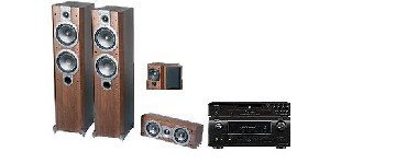 Zestaw kina domowego Denon AVR-1610 + DBP-2010 + Verdus 300