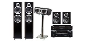 Zestaw kina domowego Denon AVR-1910 + DBP-1610 + Diamond 10.4