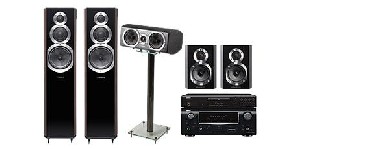 Zestaw kina domowego Denon AVR-1910 + DBP-1610 + Diamond 10.5