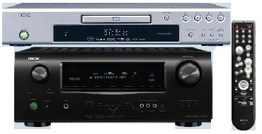 Zestaw kina domowego Denon AVR-1910 + DVD-1740 + Boston CS