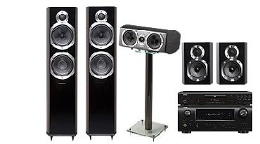 Zestaw kina domowego Denon AVR-1910 + DVD-1740 + Diamond 10.4