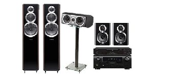 Zestaw kina domowego Denon AVR-1910 + DVD-1740 + Diamond 10.5