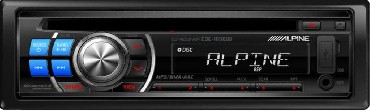 Radioodtwarzacz CD-mp3 Alpine CDE-100