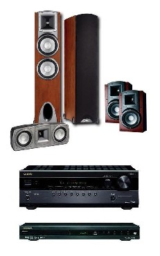 Zestaw kina domowego Onkyo HTE 308+406 SYNERGY F3-C2-B2