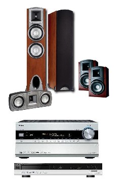 Zestaw kina domowego Onkyo HTE 807+BD507 SYNERGY F3-C2-B2