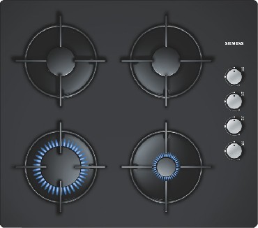 Pyta gazowa na szkle Siemens EO 616PB10E