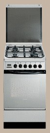 Kuchnia elektryczna z pyt gazow Hotpoint-Ariston C 349 P.2 (X)