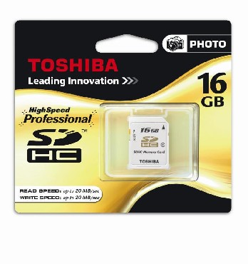 Karta pamici Toshiba HighSpeed Professional SD HC 16GB