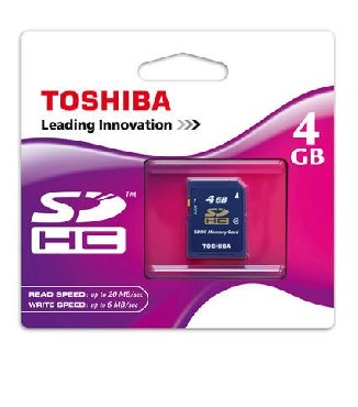 Karta pamici Toshiba SD HC 4GB