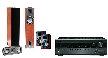 Zestaw kina domowego Onkyo HTE 508 + 406 SYNERGY F1-C1-B2