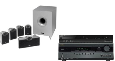 Zestaw kina domowego Onkyo HTE 508 + 406 SFX